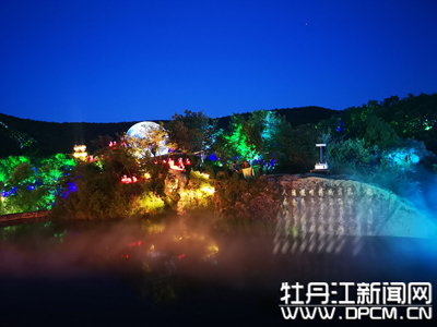 牡丹江镜泊湖大峡谷夜游项目一期投入运营