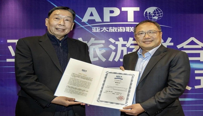 行业领军人物陈万成先生任亚太旅游联合会副会长