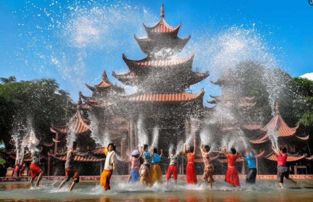 中缅边境瑞丽口岸泼水节期间客流显著攀升